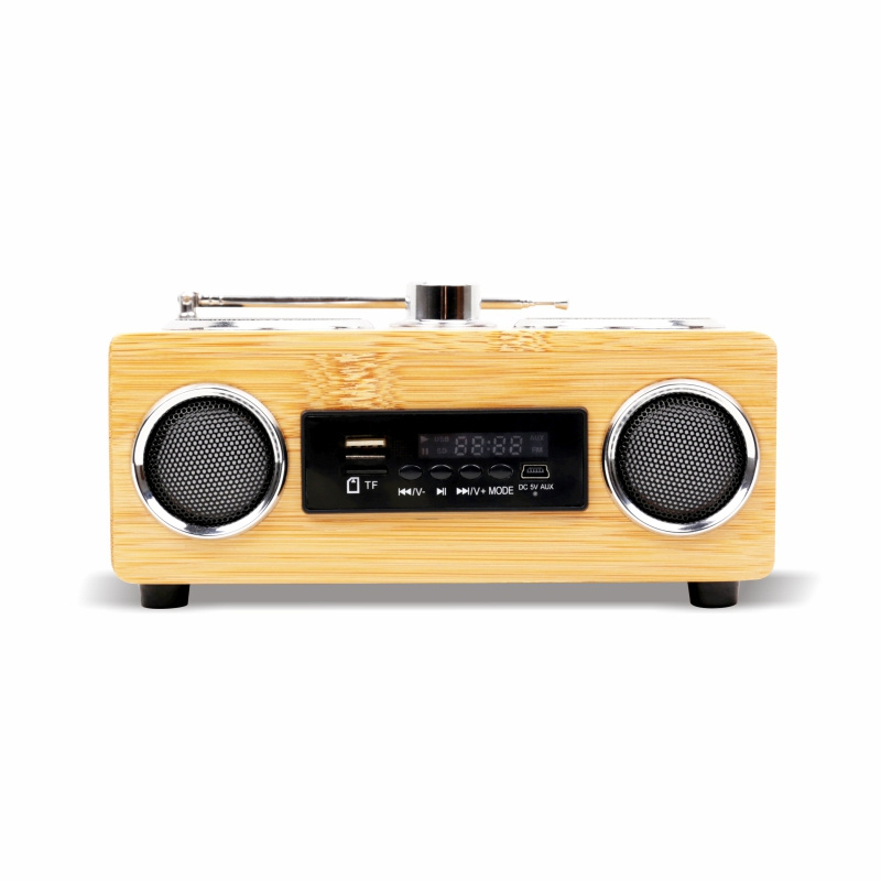 Multifuntional Bamboo Speaker SR52-N