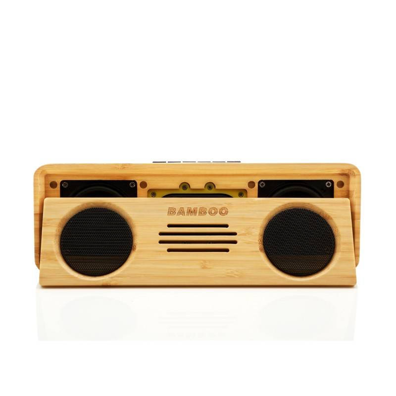 Wireless Bluetooth Bamboo Speaker S812